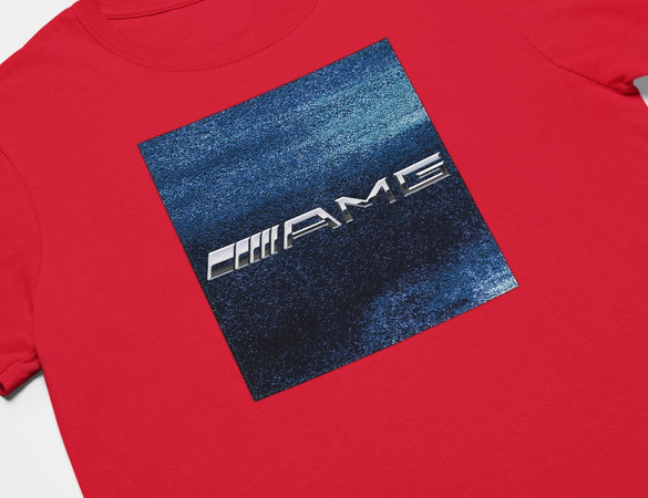 Koszulka z naszywką Mercedes AMG