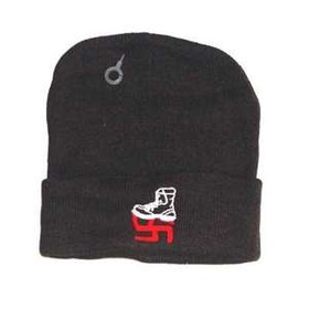 Czapka zimowa ANTY NAZI (brąz) 02 