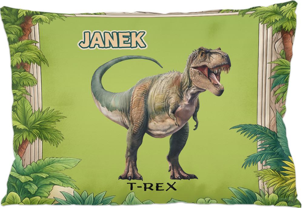 Poduszka Dinozaury T-Rex + imię dziecka