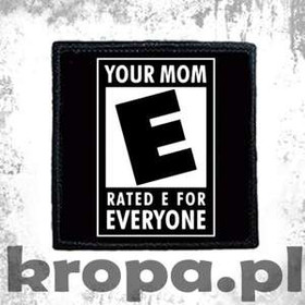 Naszywka YOUR MOM...