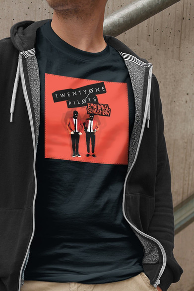 Koszulka z naszywką Twenty One Pilots 04