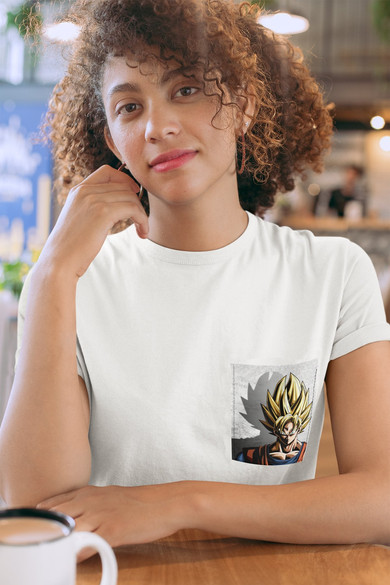 Koszulka z kieszonką DRAGON BALL SON GOKU 2