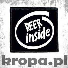 Naszywka BEER INSIDE