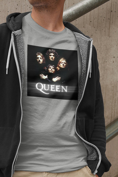 Koszulka z naszywką Queen Bohemian Rhapsody