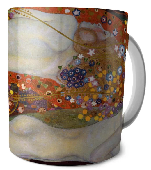 Kubek Węże Wodne II Gustav Klimt