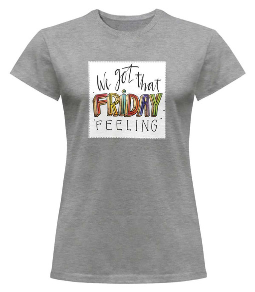 Bluzka damska z naszywką It's Friday !!