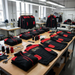 Polar personalizowany – czarny z czerwonymi dodatkami