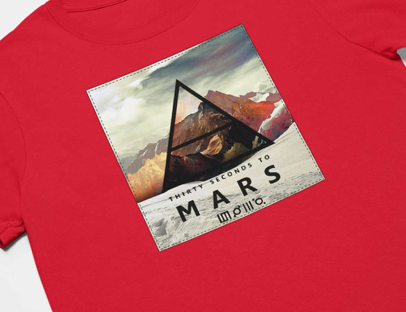 Koszulka z naszywką 30 Seconds To Mars 4