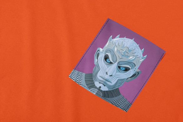 Koszulka z kieszonką GRA O TRON NOCNY KRÓL