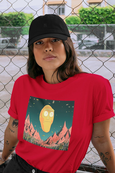 Koszulka z naszywką Rick and Morty 05