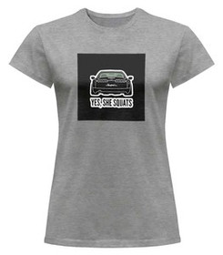 Bluzka damska z naszywką Toyota-Yes,She..