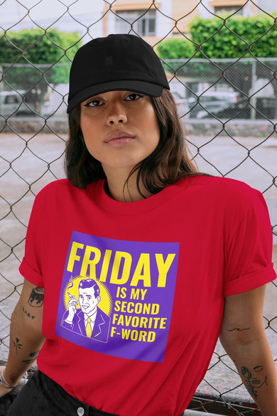 Koszulka z naszywką Friday – man