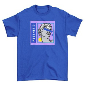 Koszulka z naszywką Aesthetic