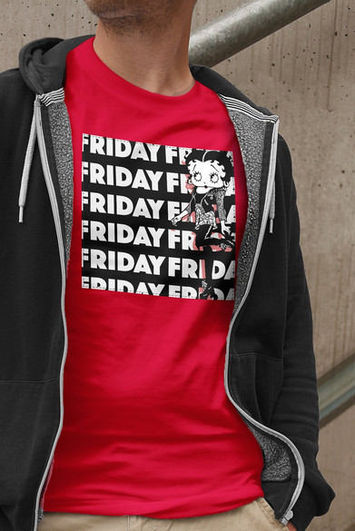 Koszulka z naszywką FRIDAY FRIDAY