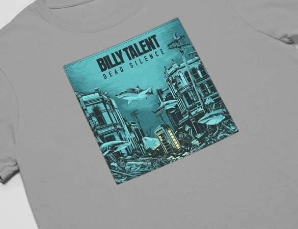 Koszulka z naszywką Billy Talent dead...