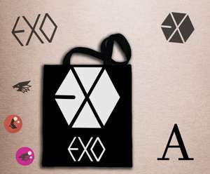 Torba na ramię EXO #k-pop FULLPRINT z Polski WZORY