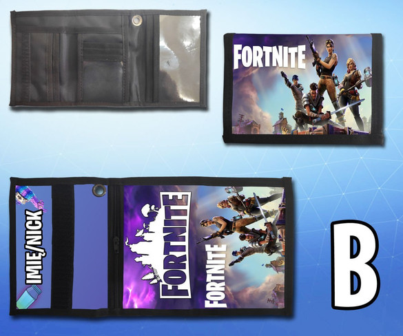 Portfel FORTNITE BATTLE ROYALE + Imię GRATIS 