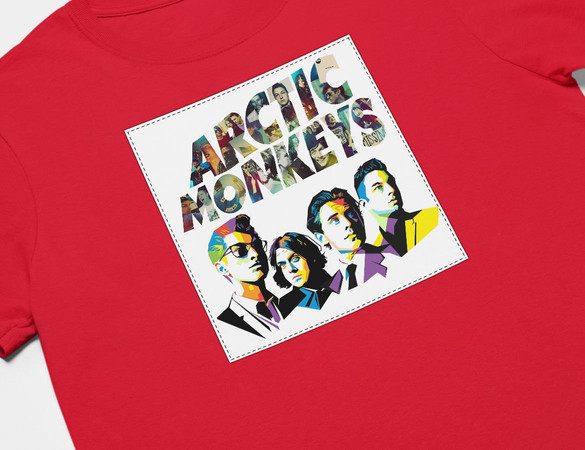 Koszulka z naszywką Arctic Monkeys 01