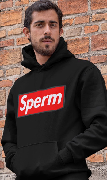 Bluza z naszywką SPERM