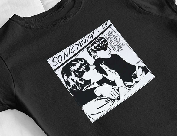Bluzka damska z naszywką Sonic Youth LP