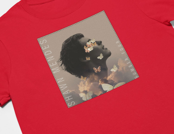 Koszulka z naszywką Shawn Mendes 05