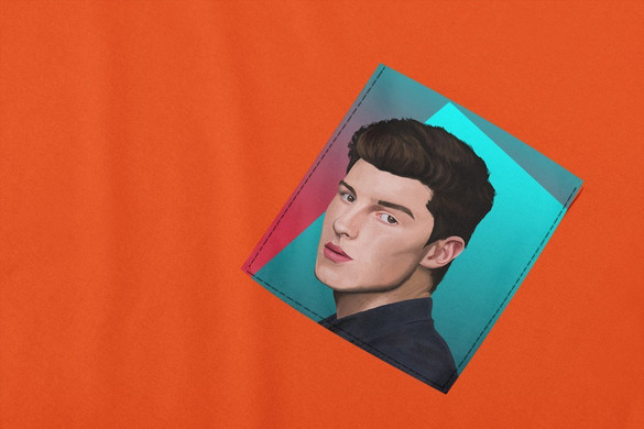 	Koszulka z kieszonką SHAWN MENDES 1