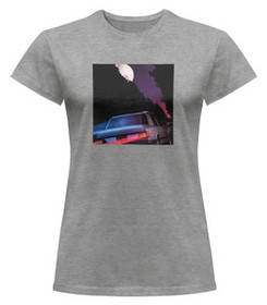 Bluzka damska z naszywką Mercedes at night