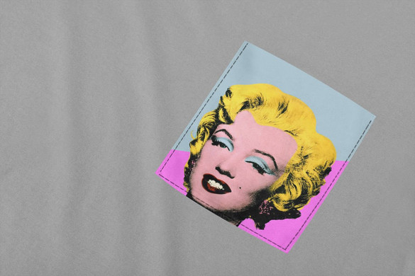 Koszulka z kieszonką MARILYN MONROE