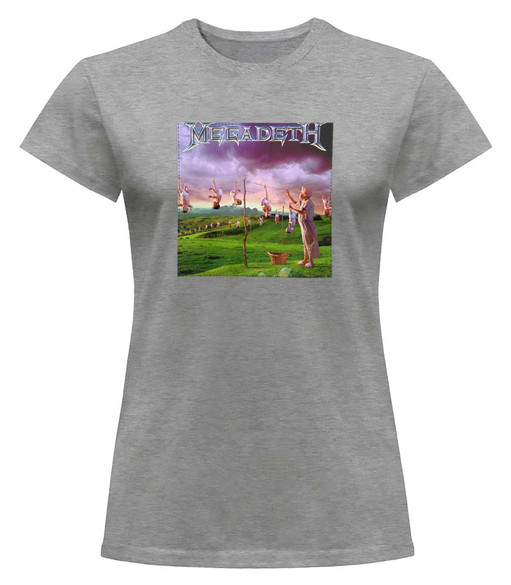 Bluzka damska z naszywką Megadeth Southanasia