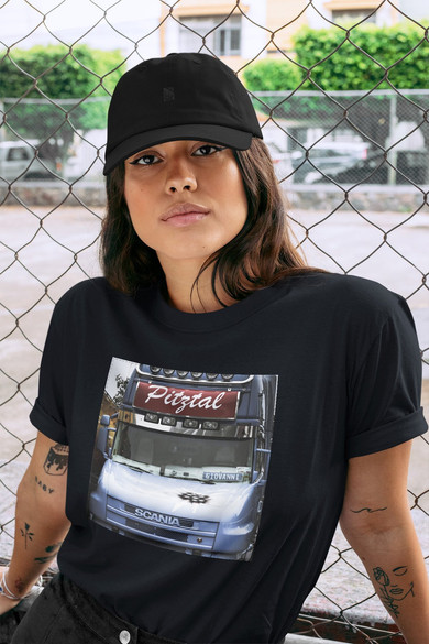 Koszulka z naszywką Scania car