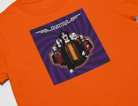 Koszulka z naszywką AVATAR band