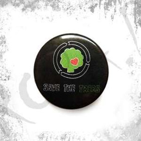 Przypinka Save the trees