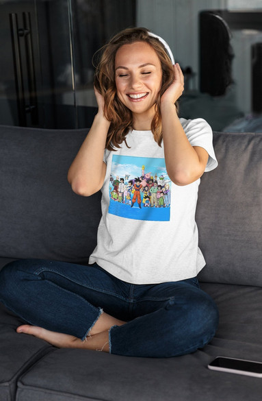 Bluzka damska z naszywką Dragon Ball 07