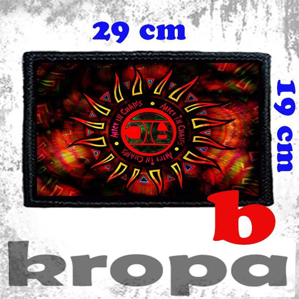 Naszywka duża na ubranie ALICE IN CHAINS