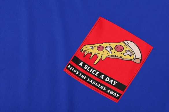 Koszulka z kieszonką A SLICE A DAY