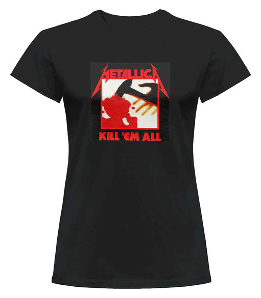 Bluzka damska z naszywką Metallica Kill...