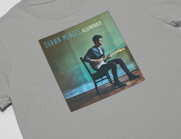 Koszulka z naszywką Shawn Mendes 06