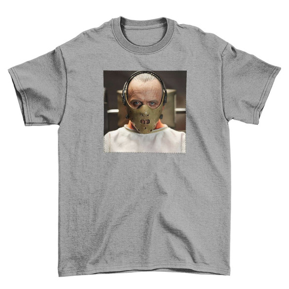 Koszulka z naszywką Hannibal Lecter