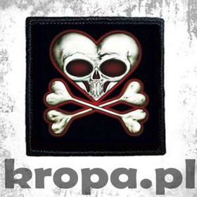 Naszywka CZACHA W SERCU.