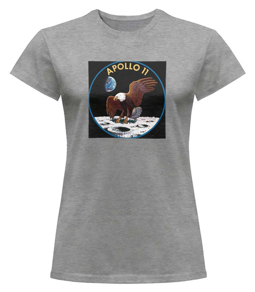 Bluzka damska z naszywką Apollo 11