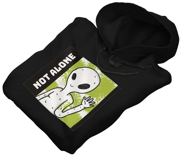 Bluza z naszywką Not alone