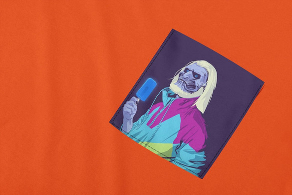 Koszulka z kieszonką GOT NIGHT KING