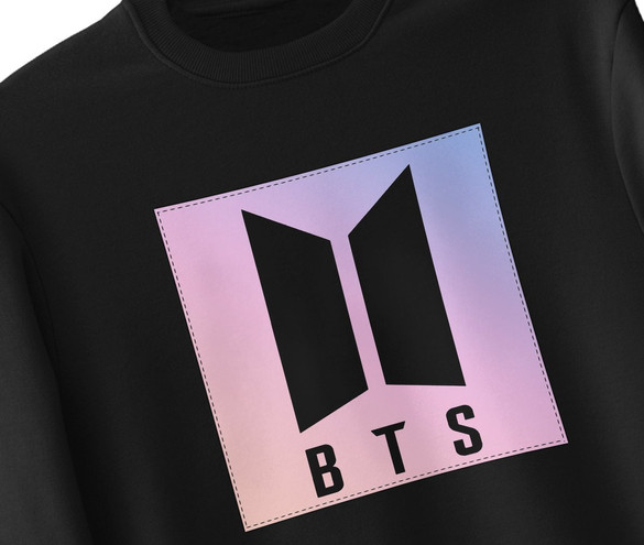 Bluza z naszywką BTS LOGO 02