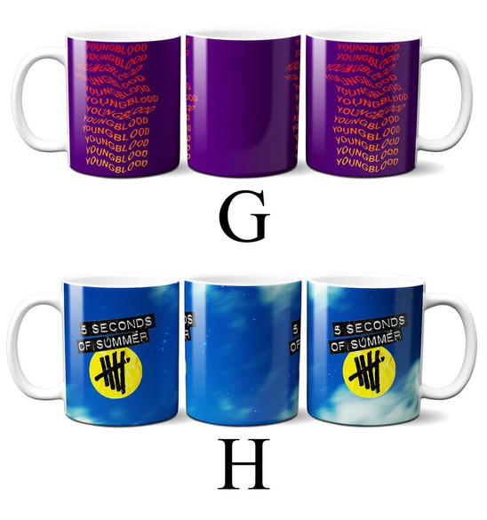 Zestaw 5 SECONDS OF SUMMER poduszka+kubek +GRATIS!