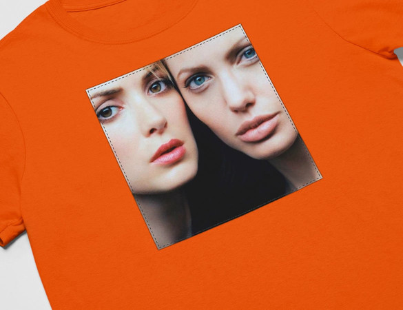 Koszulka z naszywką Girl, Interrupted