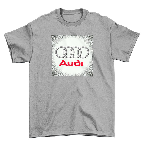 Koszulka z naszywką Audi 02