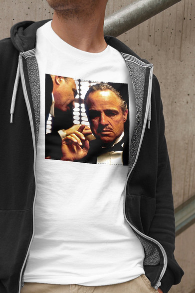 Koszulka z naszywką The Godfather 02