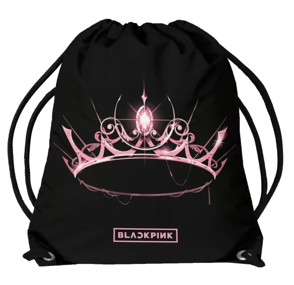 Worek BlackPink pink crown The Album cover