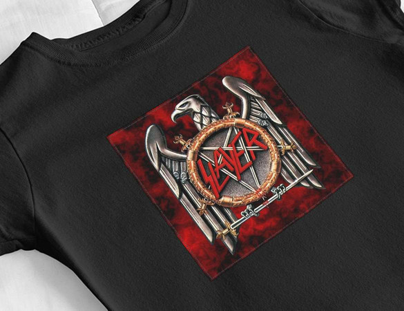 Bluzka damska z naszywką Slayer