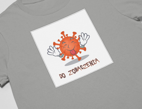 Koszulka z naszywką Do Zobaczenia